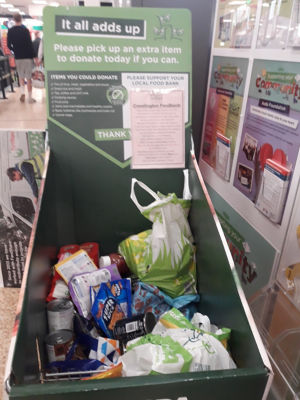 Cramlington Foodbank support | Asda Cramlington