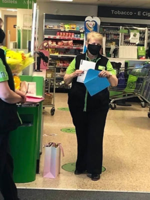 Farewell to Jan who's retired after 33 years working at our Gosport store | Asda Gosport