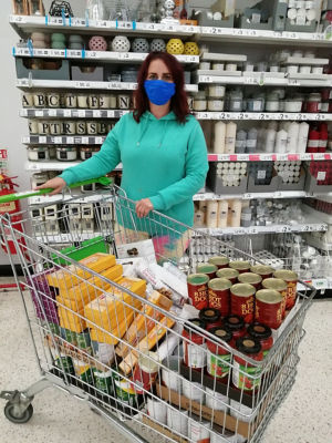 Beaufort Foodbank donation | Asda Newport Pillgwenlly 