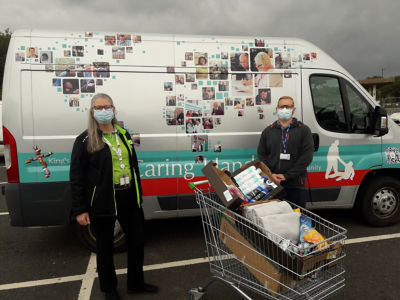Donation to Caring Hands | Asda Gillingham Pier