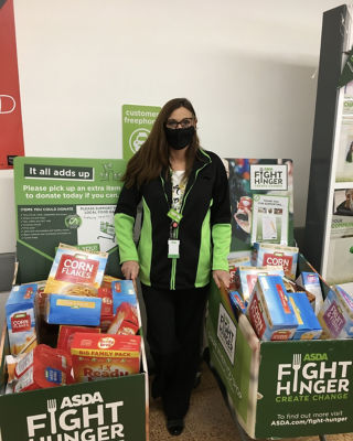Food bank donations top up  | Asda Longwell Green