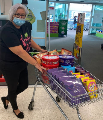 Donating to ambulance station | Asda Donnington Wood