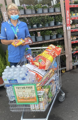 Donation for amazing nurses | Asda Gosport
