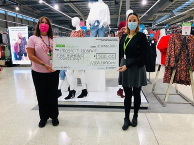 Healthy Hygiene Grant to hospice | Asda Swindon Haydon