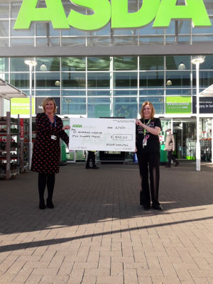 St Andrew's Hospice grant | Asda Hamilton