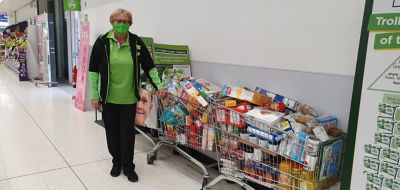 Food bank donations from Asda Greenhithe | Asda Greenhithe