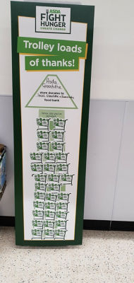 Food bank donations from Asda Greenhithe | Asda Greenhithe
