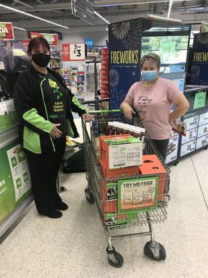 Donation for Pantside Community Food Bank | Asda Blackwood