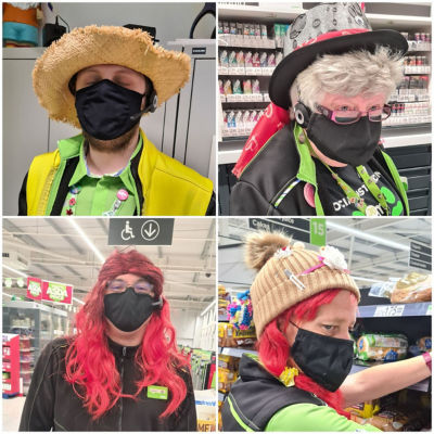 Mad Hatter Day for Tickled Pnk | Asda Newport Isle of Wight