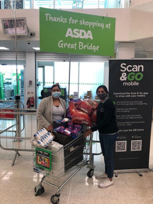 Donation for The Sikh Soup Kitchen | Asda Great Bridge