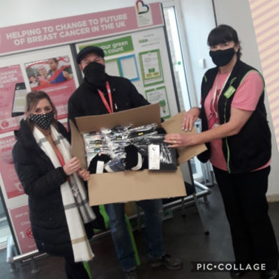 Donation of uniform to Barrowford primary school  | Asda Colne