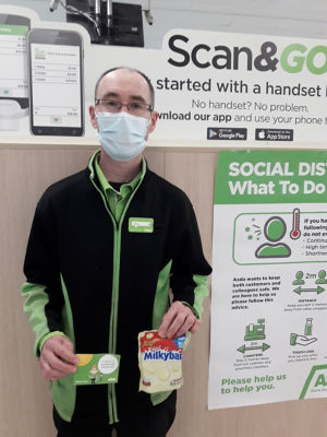 Well done to colleague Mark  | Asda Gosforth