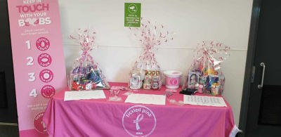 First Day of our Tickled Pink fundraising.  | Asda Spennymoor