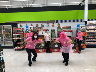 Going Pink at Great Bridge | Asda Great Bridge