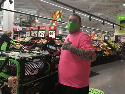 Dressing up to support Tickled Pink  | Asda Wheatley