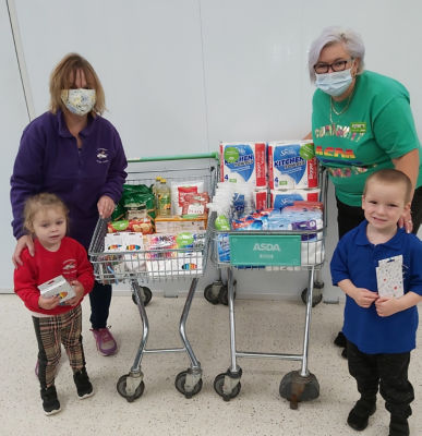 Leegomery Under Fives Playgroup donation | Asda Donnington Wood