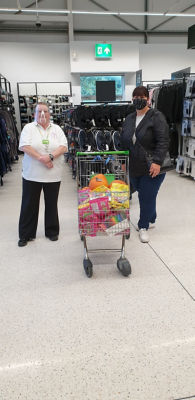 Halloween donation to Norwood Primary School | Asda Southport