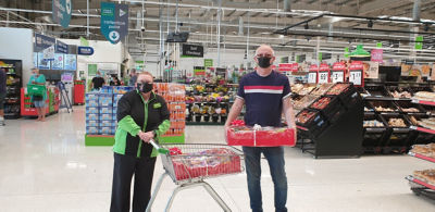 Donation to football team | Asda Southport