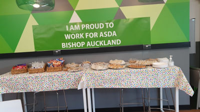 Celebration lunch | Asda Bishop Auckland