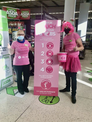 Tickled Pink at Asda Pwllheli  | Asda Pwllheli