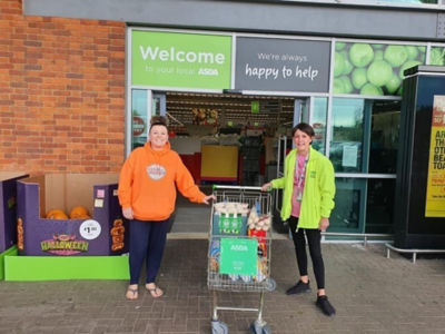 Feed Up Warm Up donation  | Asda Biggleswade