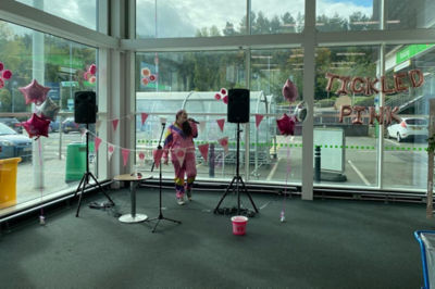 Tickled Pink fun  | Asda Telford