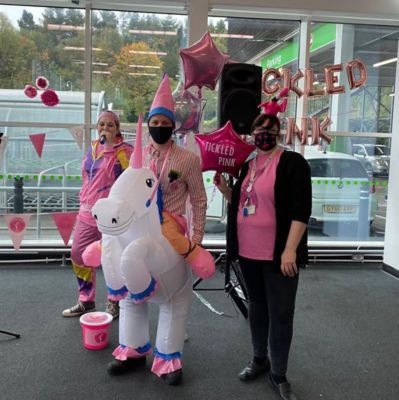 Tickled Pink fun  | Asda Telford