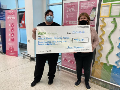 £981 grant for Manor Fields Primary School | Asda Harlow