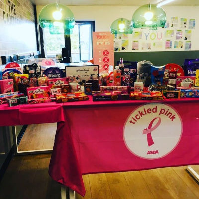 Tickled Pink Colleague Tombola  | Asda Lower Earley