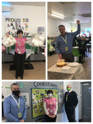 Cookstown colleagues celebrate store's 15th birthday | Asda Cookstown