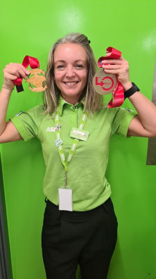 Well done Sarah  | Asda Newport Isle of Wight