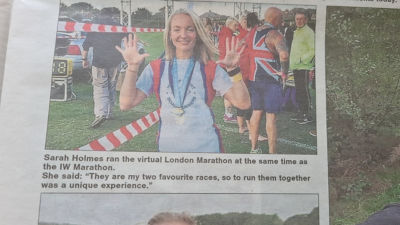Well done Sarah  | Asda Newport Isle of Wight