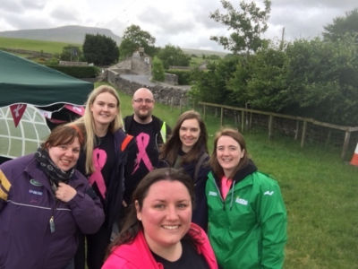 Naomi Francoisy Asda Three Peaks Tickled Pink fundraiser