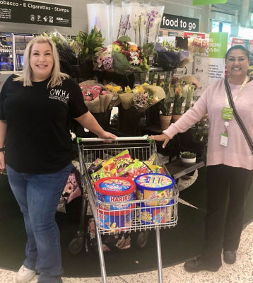 Sweeties ready for a Spooky Pumpkin Trail | Asda Leicester Abbey Lane