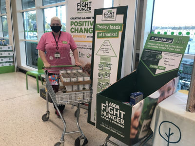Craigavon Area Foodbank support | Asda Portadown