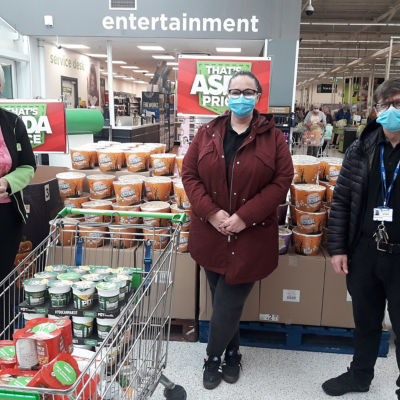 Donation to Teardrops     | Asda St Helens