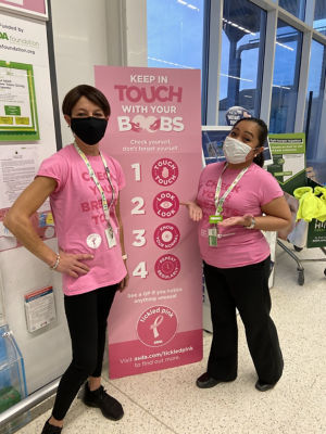 Asda Biggleswade goes pink | Asda Biggleswade