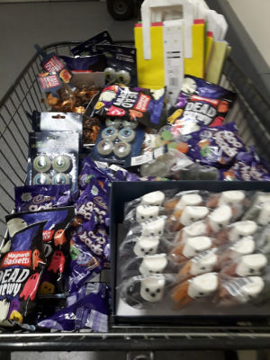 Halloween donation. | Asda Kingshill
