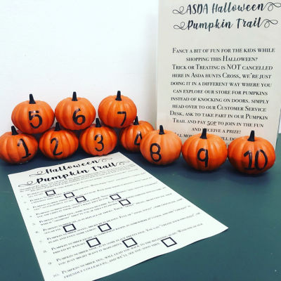 Halloween pumpkin Trail 👻🎃 | Asda Hunts Cross