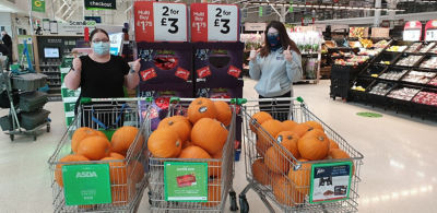 Pumpkins for Glencroft Community Hall  | Asda Toryglen