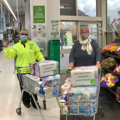 Donations of goods in our community  | Asda Pwllheli
