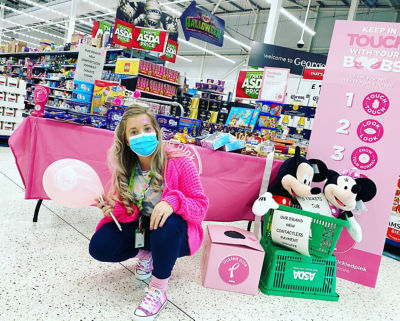 Tickled Pink tombola time | Asda Rugby