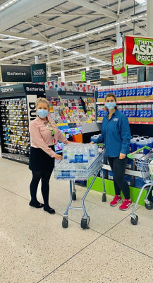 Donation of water to our local street pastors.. thank you for everything you do  | Asda Rugby