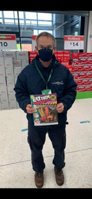 Eat Them to Defeat them magazine donation  | Asda Swindon Haydon