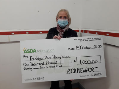 £1,000 for primary school | Asda Newport