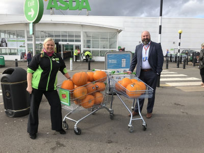 Donation of pumpkins 🎃 for local school  | Asda Derby