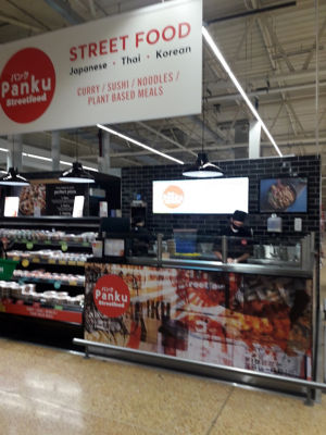 Street food counter | Asda Taunton