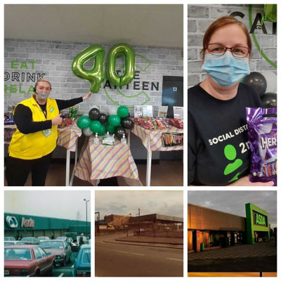 Congratulations to colleagues at Asda Blantyre as the store marks its 40 birthday | Asda Blantyre