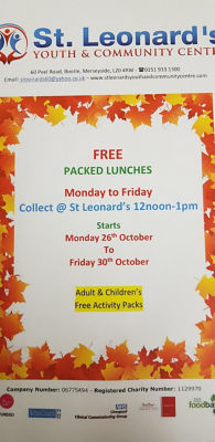 Half-term packed lunches  | Asda Bootle