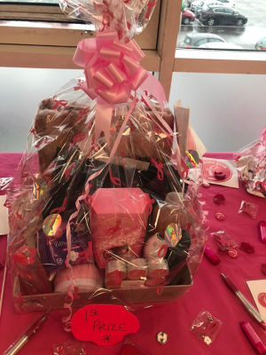 Tickled Pink raffle for colleagues  | Asda Great Bridge